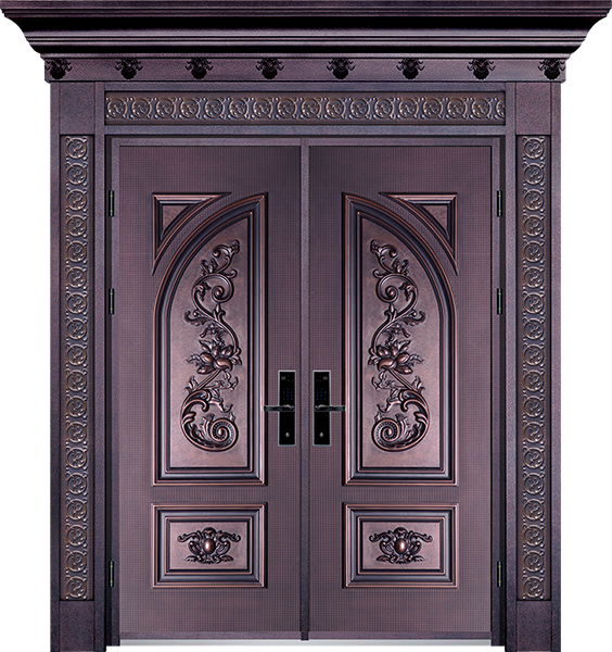 Cast aluminum doors series