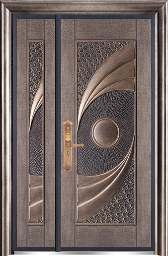 Cast aluminum doors series