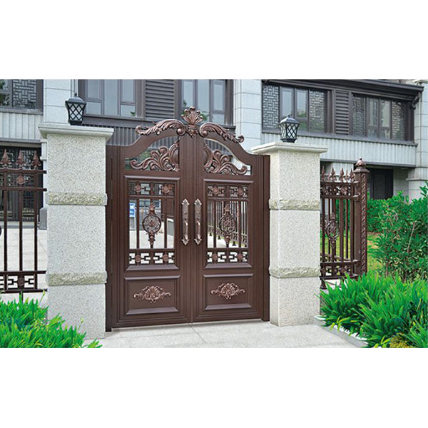 Aluminum art high-end courtyard gate