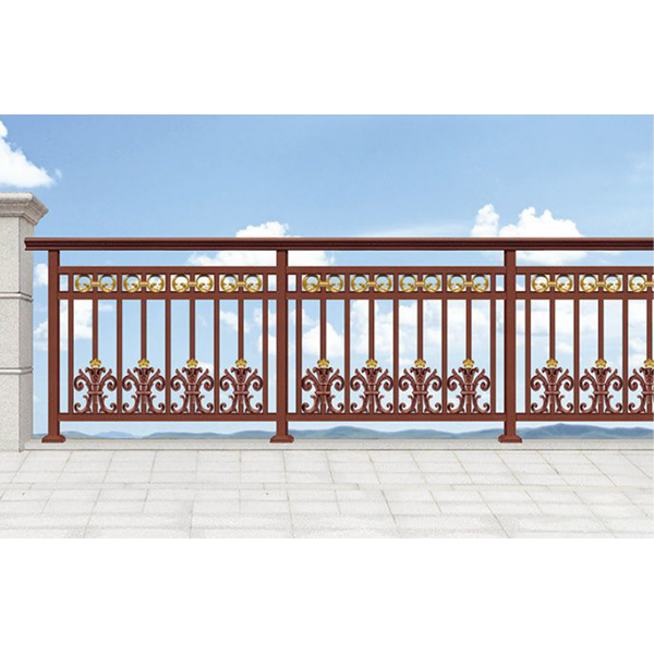 High end aluminum balcony guardrail