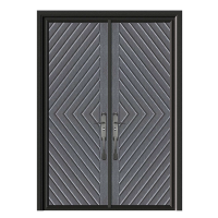 New 2021 - cast aluminum armored door / CarmenRS-9038