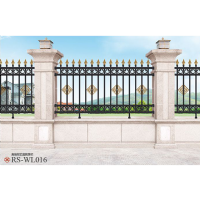 High end aluminum courtyard fenceRS-WL016